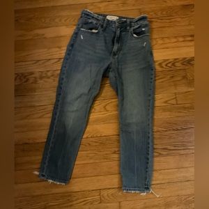 Abercrombie and Fitch , High Rise Skinny Jeans, Size 2 extra short, curve love,